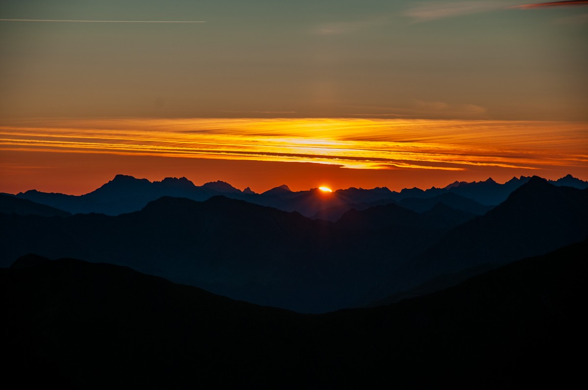 Sonnenaufgangswanderung auf das Zafernhorn (Foto: Helmut Bischof)